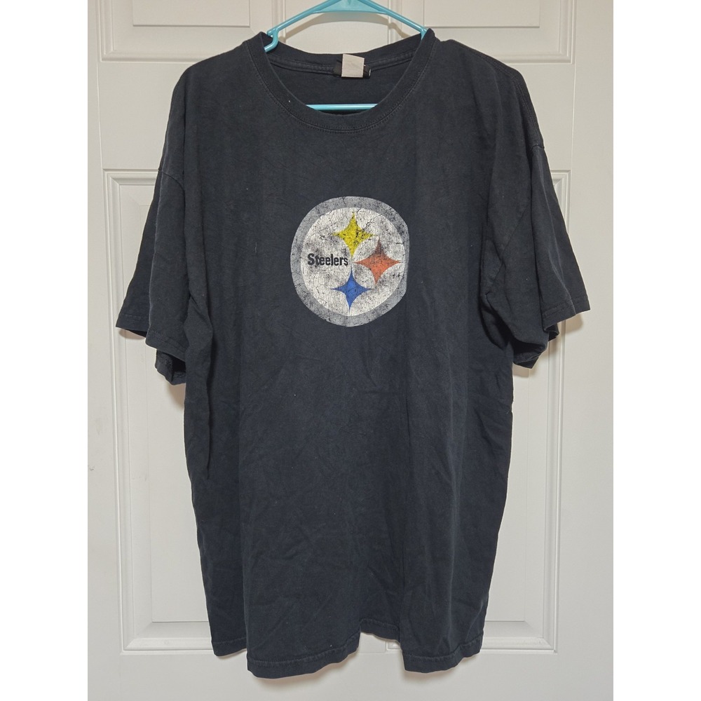 Pittsburgh Steelers Shirt Mens Sz Large Jerome Bettis Reebok Vintage Tee